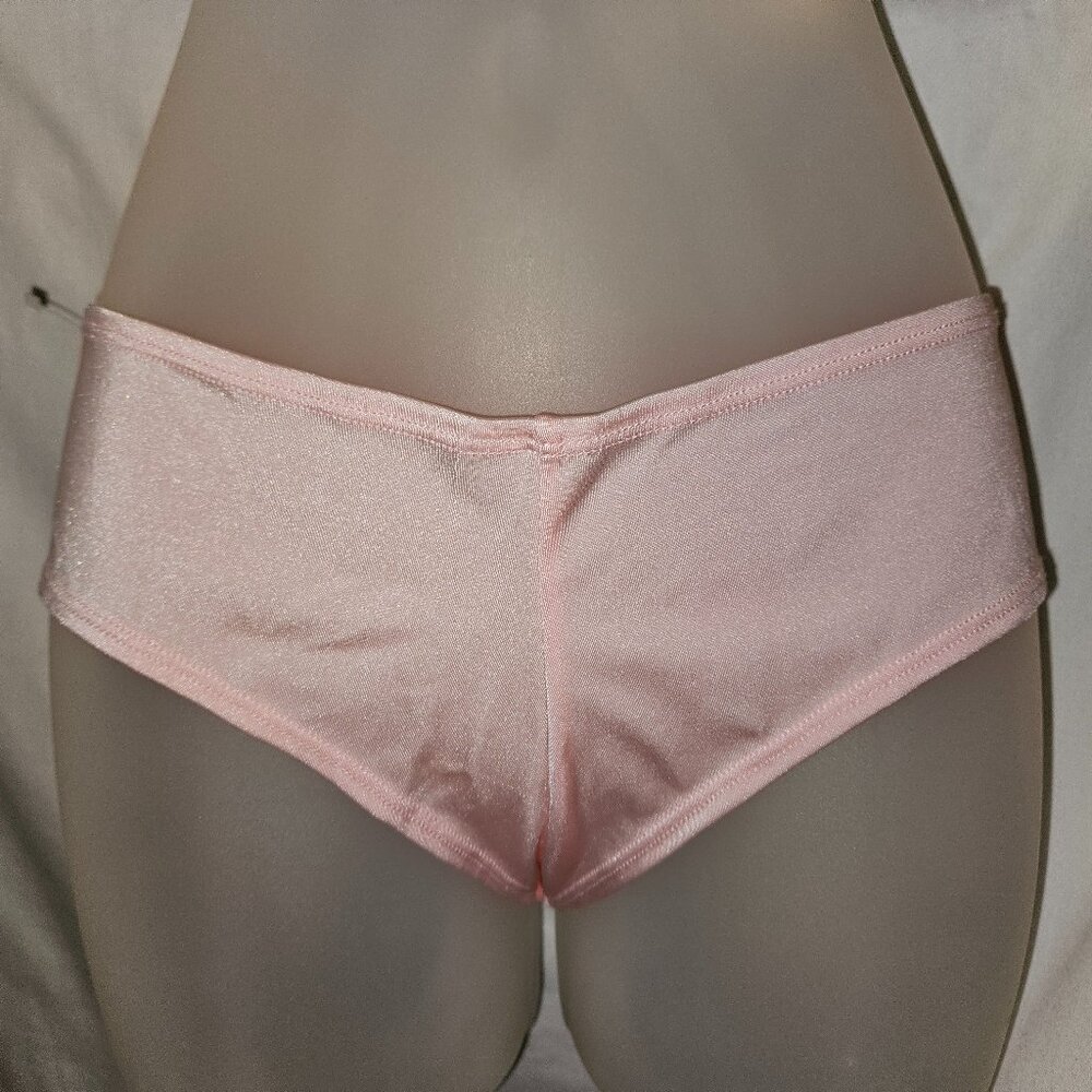 NWT S/M LEG AVE Pink Panty Booty short